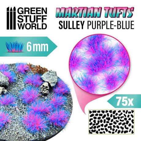 Sulley Purple- Blue - Martian Fluor Tufts