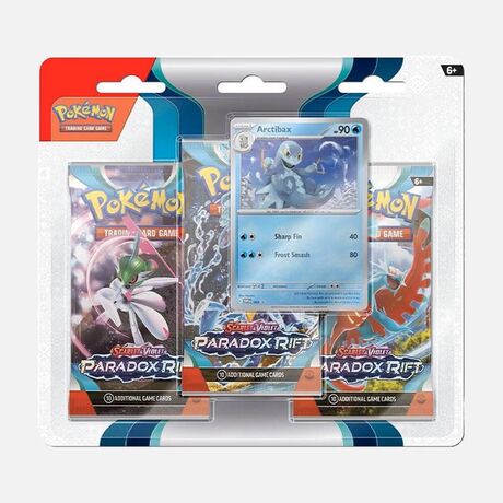 Paradox Rift 3- Pack Booster Pokemon