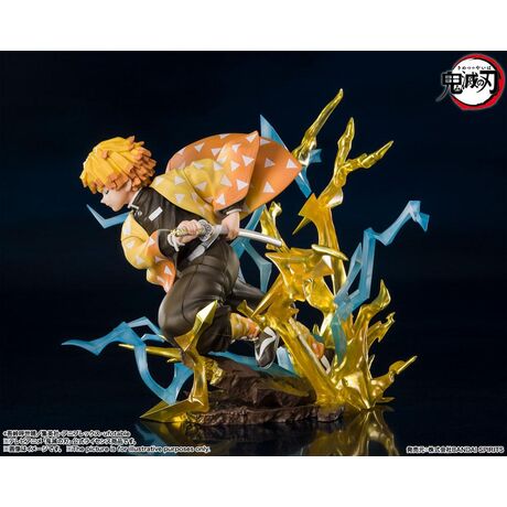 Zenitsu Agatsuma Thunderclap And Flash Demon Slayer Statue 15cm