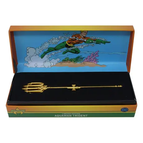 Aquaman Limited Ed. 24K Gold Miniature Trident