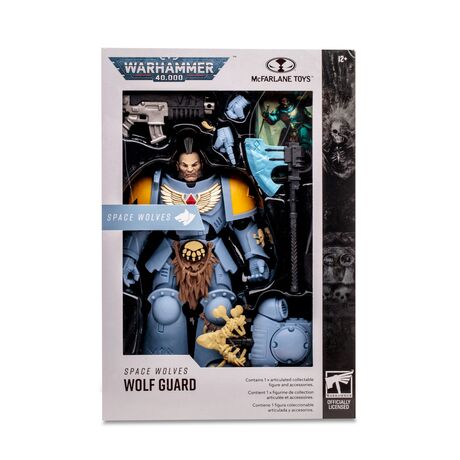 Space Wolves Wolf Guard Action Figure 18cm