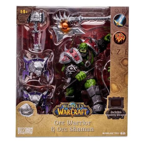 World of Warcraft Orc Shaman/Warrior 15cm