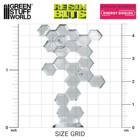 3D Printed Set - Energy Shields (8)