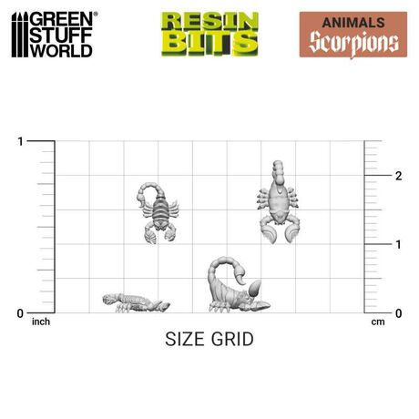 3D printed set - Scorpions
