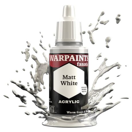 Matt White Warpaints Fanatic 18ml