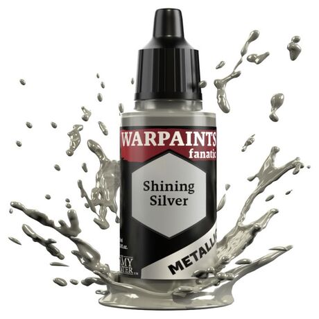 Shining Silver Warpaints Fanatic Metallic 18ml