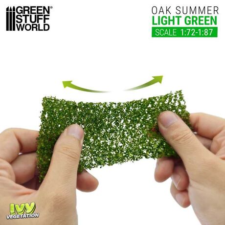 Oak Summer 1:72/1:87 Light Green Ivy Sheet
