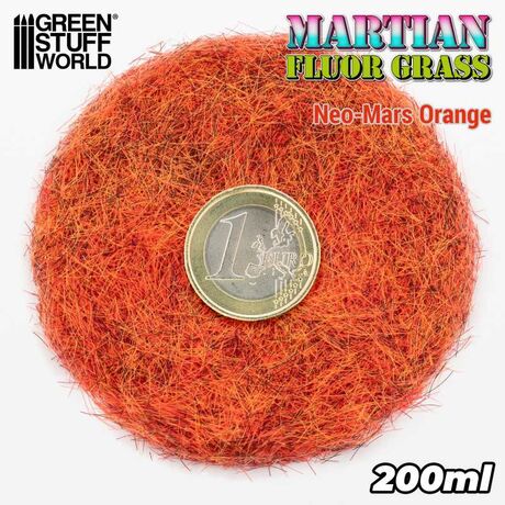 Martian Fluor Grass Flock - Neo - Mars Orange 200ml