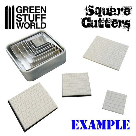 Stainless Steel Squared Cutters