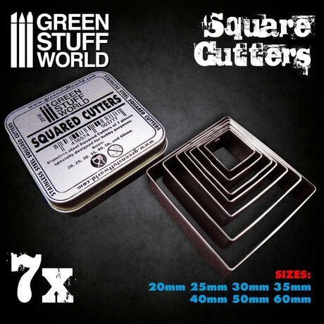 Stainless Steel Squared Cutters