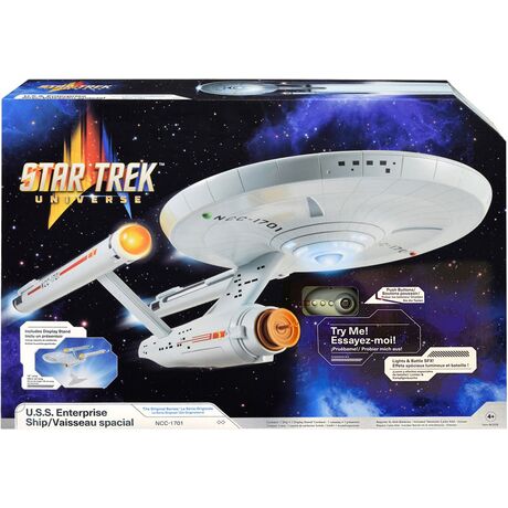Star Trek Original/Classic Enterprise Replica W. Lights & Sounds