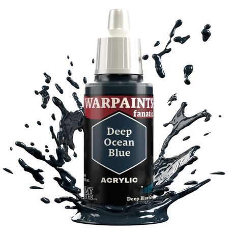 Deep Ocean Blue Warpaints Fanatic 18ml