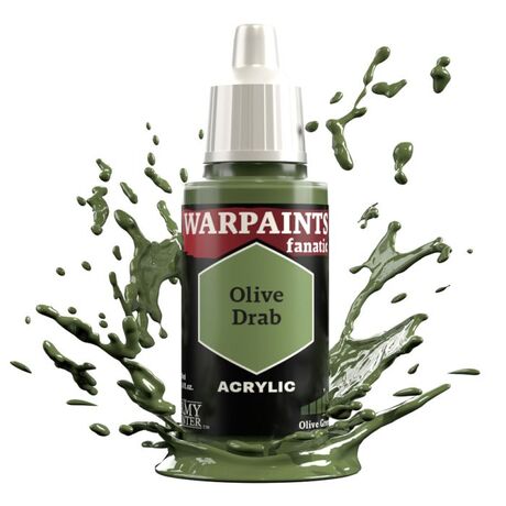 Olive Drab Warpaints Fanatic 18ml