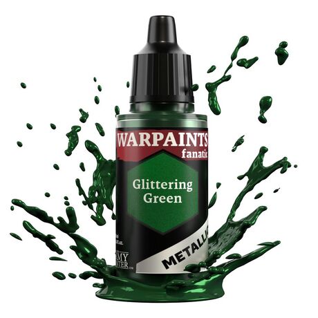 Glittering Green Warpaints Fanatic Metallic 18ml