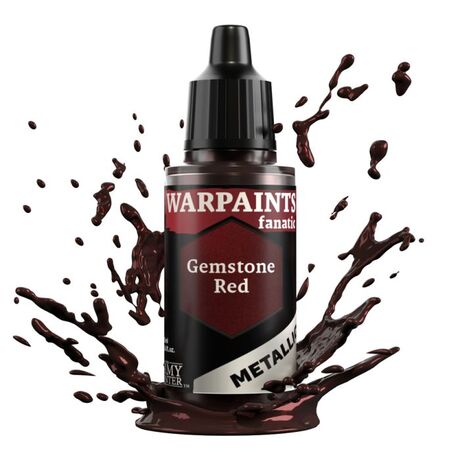 Gemstone Red Warpaints Fanatic Metallic 18ml