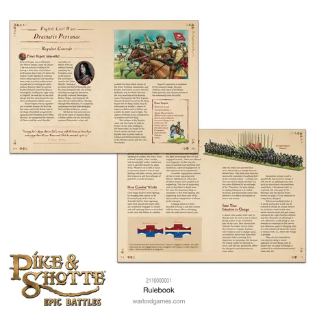 Epic Pike & Shotte A5 Rulebook