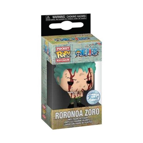 Pop! Zoro "Nothing Happened" Keychain - One Piece