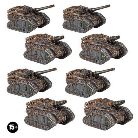 Legions Imperialis: Solar Auxilia Basilisks/Medusas