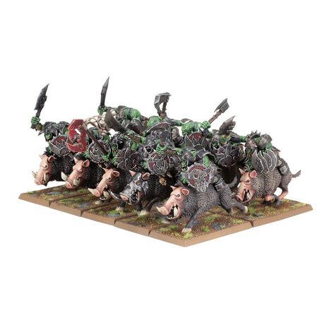 Orc & Goblin Tribes: Orc Boar Boyz Mob