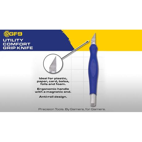 Utility Comfort Grip Knife (x1)