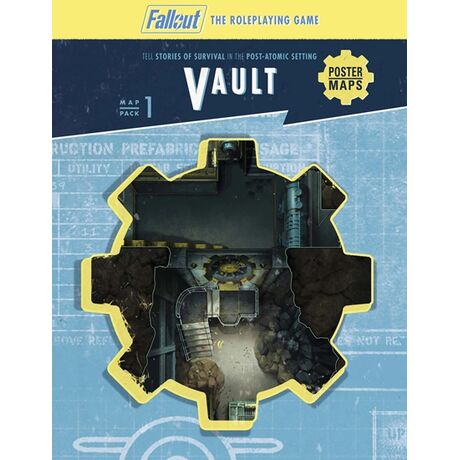 Fallout RPG Map Pack 1: Vault