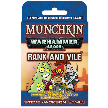 Munchkin 40k: Rank and Vile