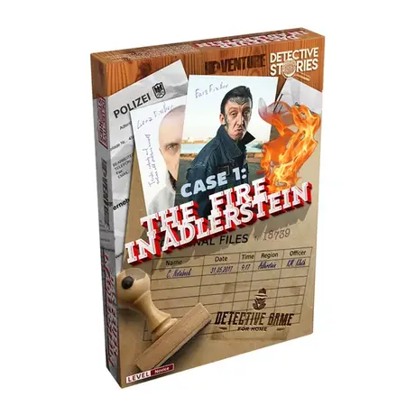 Fire in Alderstein Detective Stories Case 1