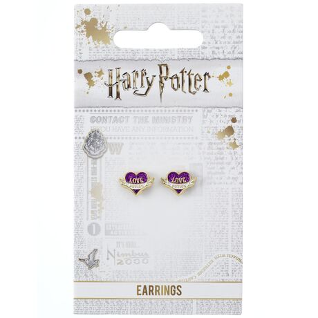 Harry Potter Earrings Love Potion (Gold Plated)