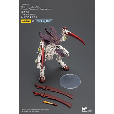 Tyranids Hive fleet Leviathan Tyranid Warrior w Boneswords 1/18 12cm