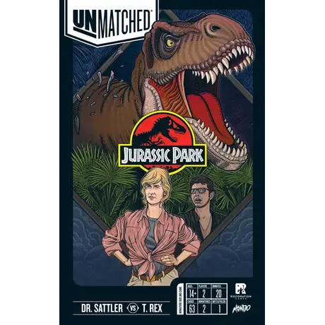 Unmatched Jurassic Park Sattler vs T-Rex
