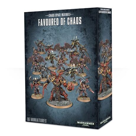 Favoured of Chaos - Chaos Space Marines Favoured of Chaos - Chaos Space Marines