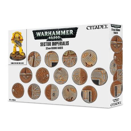 Sector imperialis 32mm Round Bases