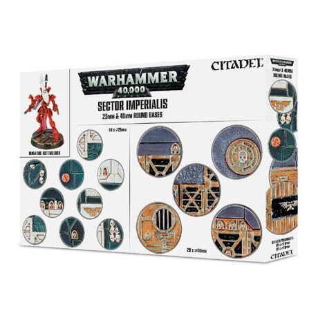 Sector Imperialis 25mm&40mm Round Bases