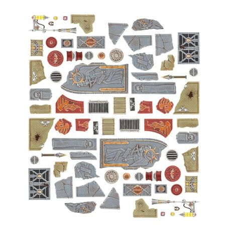 Sector Imperialis Large Base Detail kit
