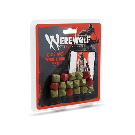 Werewolf: The Apocalypse 5th - Dice and Form Card Set