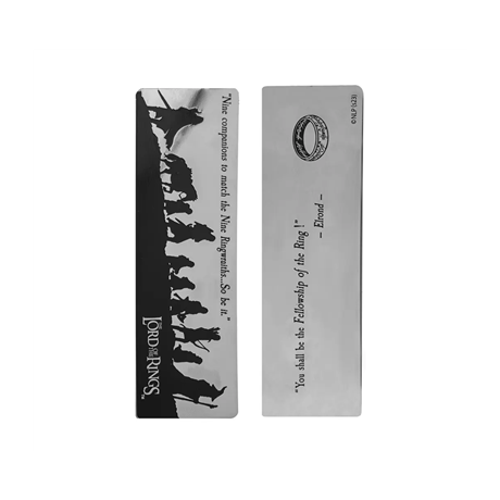 Lord Of The Rings Bookmark Fellowship Of The Ring14X4cm