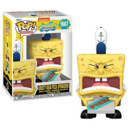 Pop! Spongebob with Pizza - Spongebob Squarepants 25th Anniversary #1667