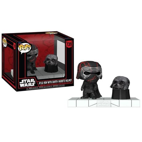 Pop! Kylo Ren w/Darth Vader's Helmet - Star Wars: Dark Side #739
