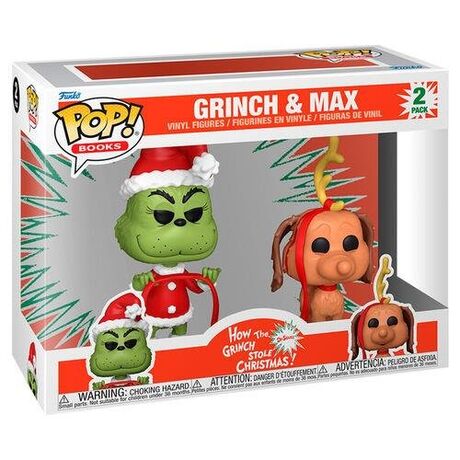 Pop! 2-Pack: Grinch & Max - How The Grinch Stole Christmas