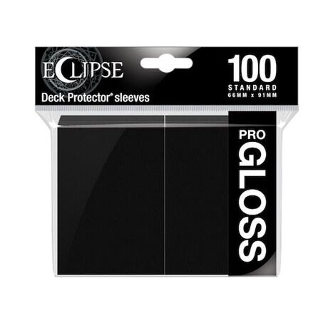Gloss Eclipse - Jet Black Standard Sleeves
