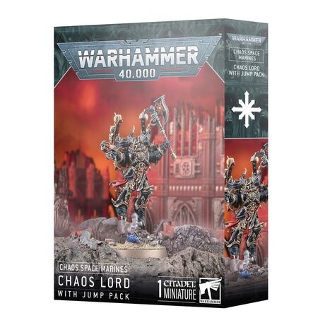 Chaos Space Marines: Lord with Jump Pack