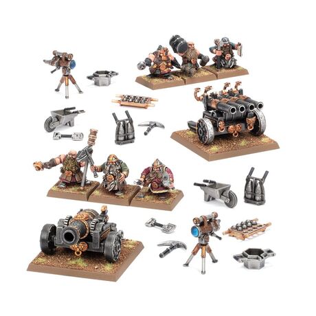 Dwarfen Mountain Holds: Dwarf Cannon & Organ Gun