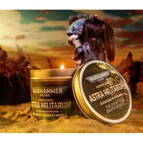 Warhammer 40000: Astra Militarum Candle