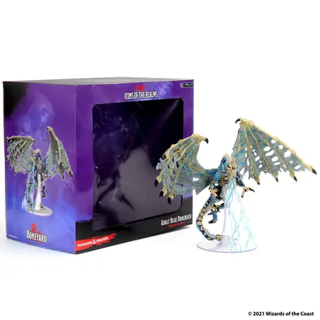 Blue Dracolich - Icons of the Realm: Boneyard Premium Set