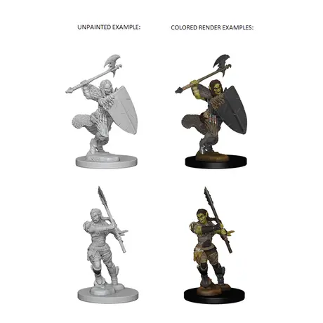 Half-Orc Female Barbarian - Pathfinder Deep Cuts