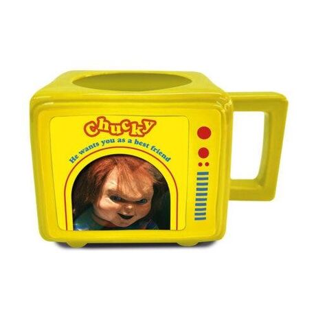 Chucky Retro Tv Heat Changing Mug