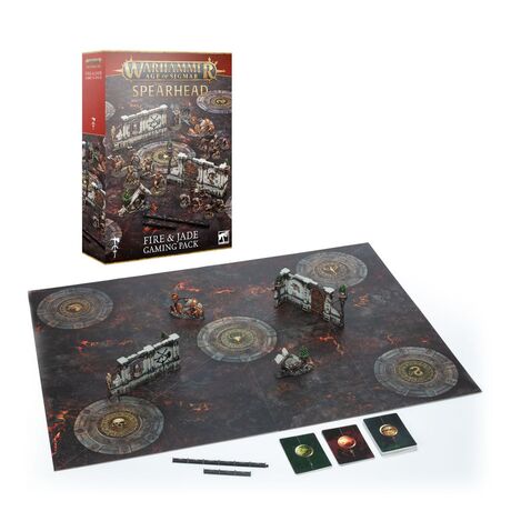 Age of Sigmar: Spearhead – Fire & Jade Gaming Pack