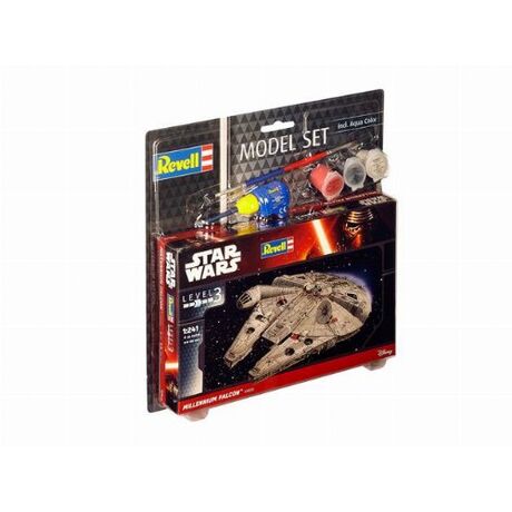 Millennium Falcon Star Wars Model Kit 1/241 Model Set 10 cm
