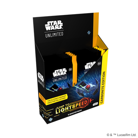 Jump to Lightspeed Carbonite Booster Display - Star Wars: Unlimited