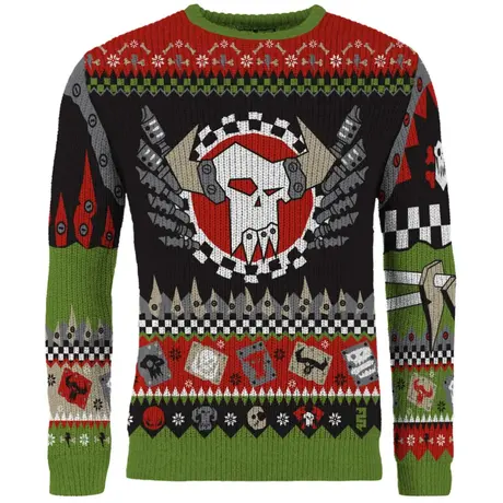 Warhammer 40000: Ork Christmas Jumper L